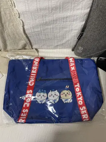 치이카와 MLB 토트백 다저스 하치와레 토끼