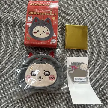 치이카와 모구모구 본포 랏코 후시미 이나리 나오카오 파우치 거울