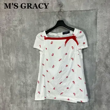 M'S GRACY 꽃 자수 상의 36