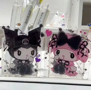 산리오 펜 홀더 아크릴 스탠드