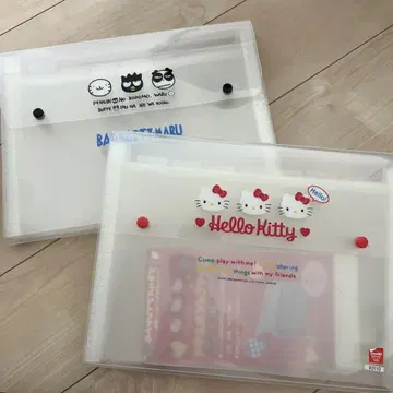 초레어! 헬로키티 삐삐 아코디언 주름 바인더