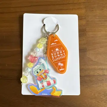 디즈니 랜드 써니 써니 썸머 키체인 키링 도날드