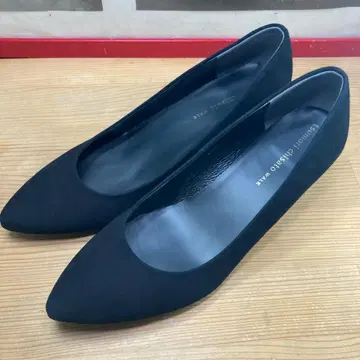 tsumori chisato WALK 펌프스 블랙 새상품급 천연 가죽