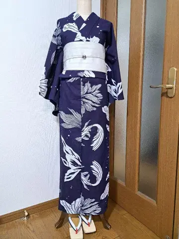 유카타 면 명주 하세가와 아야 금붕어 아부쿠 꼬리 포아송 인형