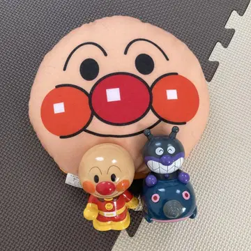 호빵맨 비즈 쿠션 소리 나는 피규어