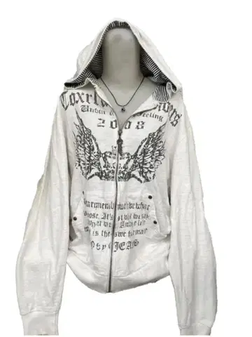 Tunic Zipper Hoodie 사이즈 L