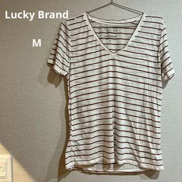 Lucky Brand 사이즈 M 반팔 티셔츠 보더