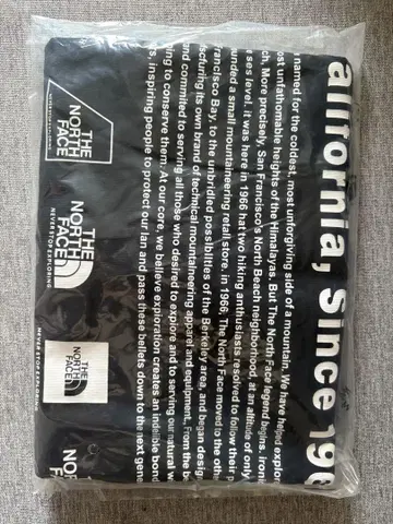 THE NORTH FACE 티셔츠 블랙 화이트 각 1장