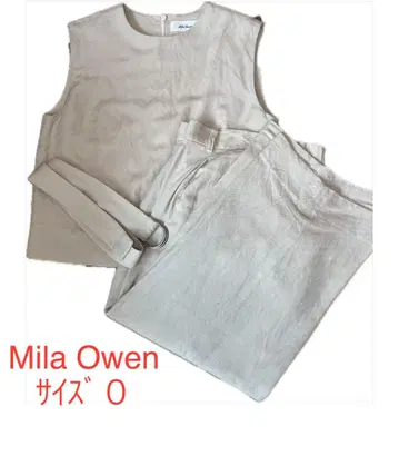 미라 오웬 린넨 셋업