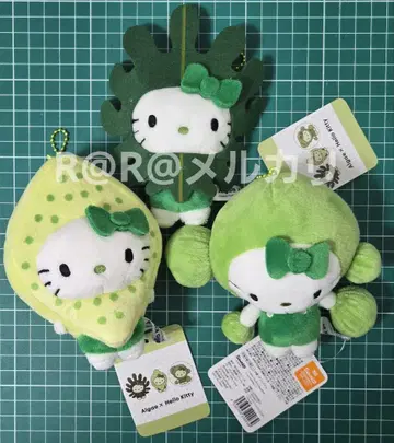 만국 박람회 일본관 키티 봉제 인형 키링 키링 산리오 조류