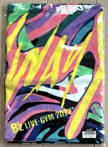2022년 B'z LIVE GYM Highway X 투어 타월 새상품