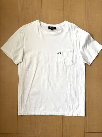 A.P.C 아페쎄 티셔츠 포켓 엠블럼 남성용 XS