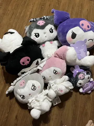 쿠로미 등 봉제 인형 묶음 판매