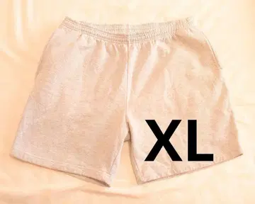 USA제 로스앤젤레스 어패럴 14oz 맨투맨 하프 팬츠 XL 그레이