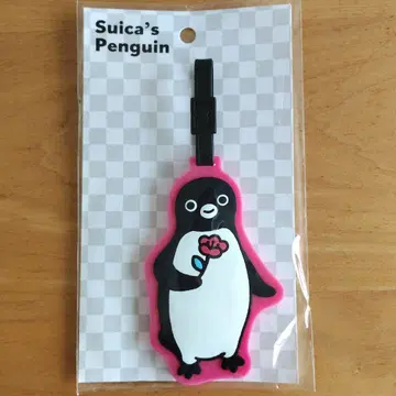 Suica의 펭귄  라기지 태그 (꽃과 펭귄)
