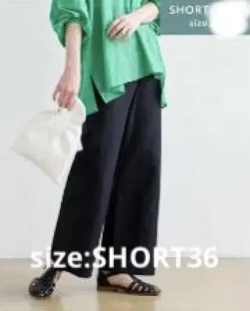 green label relaxing XS-S SHORT36 베이커 팬츠