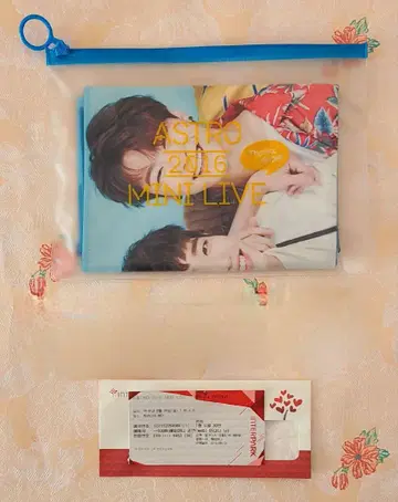 새상품 ASTRO 2016 MINI LIVE 공식 슬로건 기사용 티켓