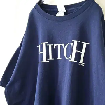 프룻 오브 더 룸 HITTCH 티셔츠 XL 네이비 컬러 구제 의류