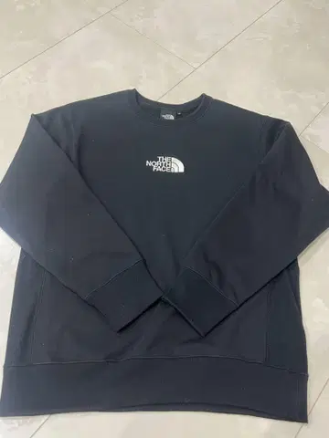 THE NORTH FACE 블랙 맨투맨 M