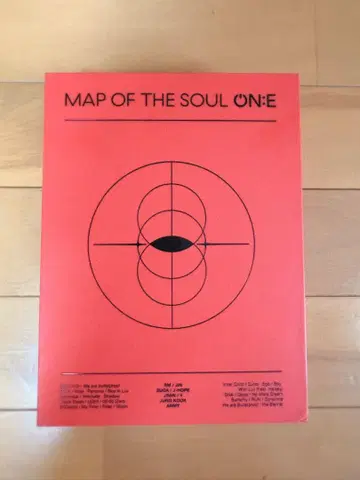 BTS MAP OF THE SOUL ON:E DVD
