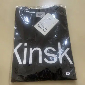 새상품 GDC KINSKI 티셔츠 컬러 블랙 사이즈 M