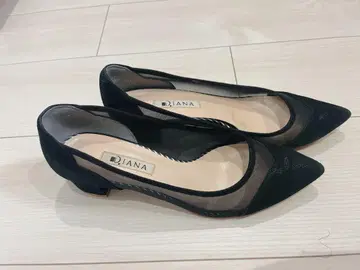DIANA 블랙 하이힐/펌프스 23.5