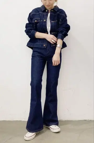 Wrangler 랭글러 Ungrid 언그리드 콜라보 데님 L
