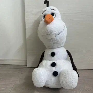 올라프 봉제 인형 전체 길이 약 45~50