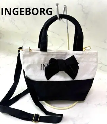 INGEBORG 잉게보그 2way 리본 미니 토트백 숄더