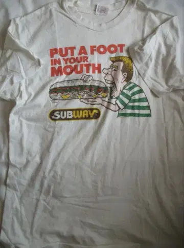 SUBWAY 티셔츠 HEAVYWEIGHT L 사이즈 made in usa