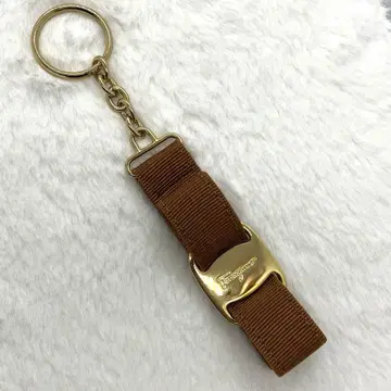 살바토레 페라가모 바라 리본 키링 3304