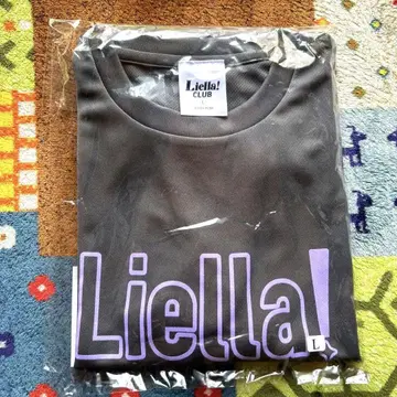 Liella! Liella CLUB 리엘라 클럽 티셔츠 다크 그레이
