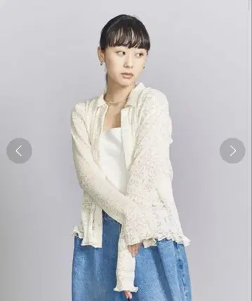 BEAUTY&YOUTH UNITED ARROWS 레이스 블라우스