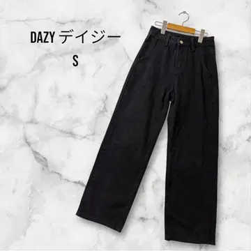 DAZY 블랙 데님 팬츠 S 사이즈