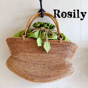 컨디션 최상] Rosily 로지리 아타 백 바스켓백