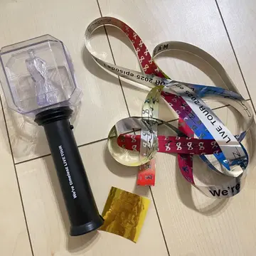 timelesz 응원봉 은색 테이프 세트