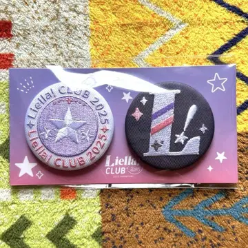 Liella! Liella CLUB 리엘라 클럽 자수 캔뱃지 세트