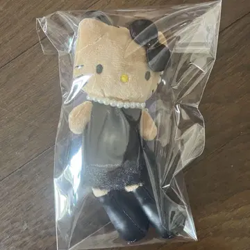 키티 GOGO 갸루 마스코트 블랙 드레스