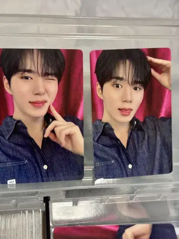 WEI 김준수 베이징 사인회 영통 트레카 2장 세트