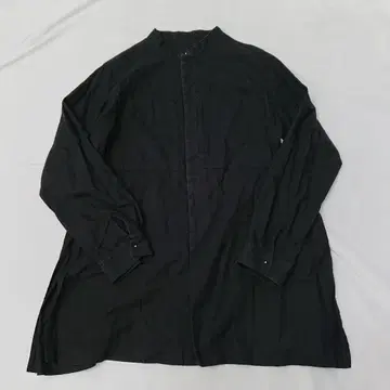 CANAL JEAN RCW 밴드 카라 코튼 셔츠