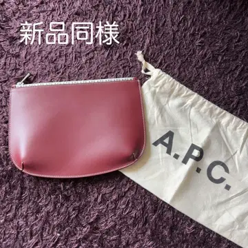 (새상품급) 아페쎄 가죽 클러치백 아페쎄
