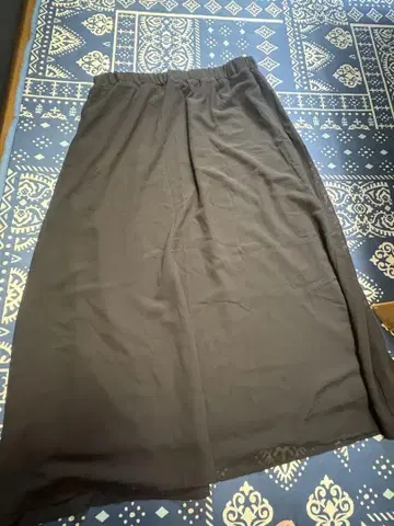 여성용 블랙 스커트