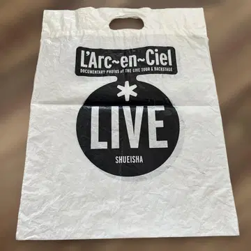 L'Arc~en~Ciel 쇼핑백 LIVE LIFE