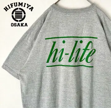 HIFUMIYA hi-life 그레이 티셔츠