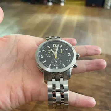 티쏘 TISSOT T-스포츠 PRC200 크로노그래프 블랙