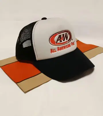 A&W 트래커 캡, 메쉬 캡 블랙