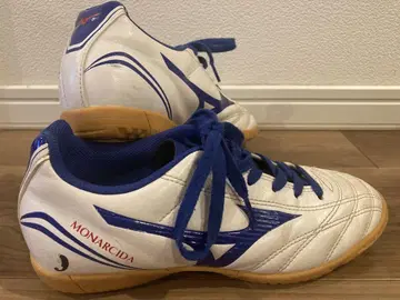 Mizuno Monarcida 축구화 화이트/블루 22.5cm