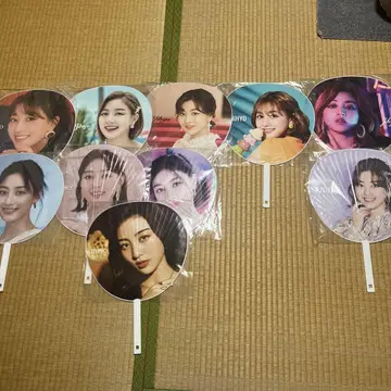 TWICE 부채 세트 10개