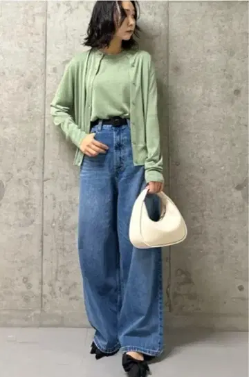 루즈핏 배기 데님 팬츠
