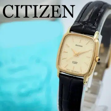 625 CITIZEN 시계 엑시드 새 상품 벨트 스퀘어 여성용